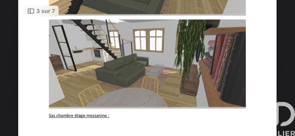 Appartement à vendre 1 pièce 70 m² Hauts de Bienne