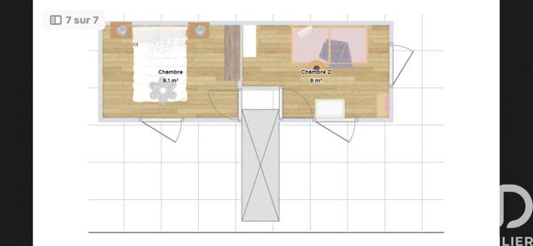 Appartement à vendre 1 pièce 70 m² Hauts de Bienne