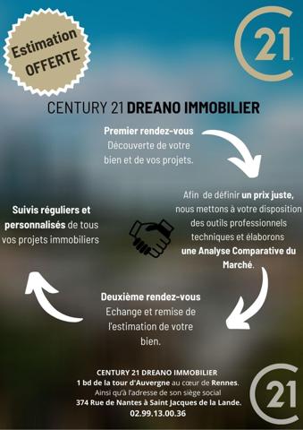 Maison à vendre  9 pièces - 166,10 m2 GEVEZE - 35