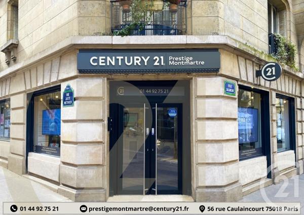 Appartement T1 à vendre  1 pièce - 28,77 m2 PARIS - 75018