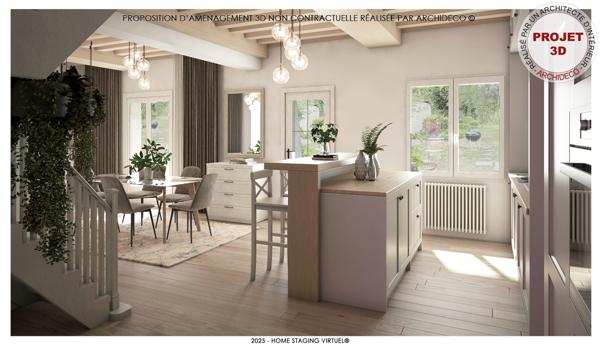 Achat maison ancienne Amboise 107 m² 3 chambres