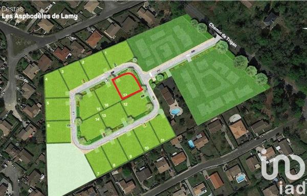 Terrain à vendre 700 m² Cestas