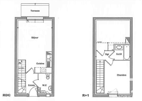 Maison à vendre 3 pièces 42,5 m² La Rivière-Saint-Sauveur