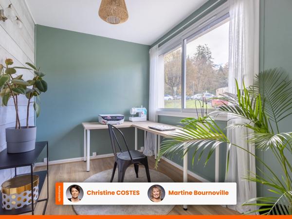 CHAMALIERES - GARE DE ROYAT : APPARTEMENT T3 LUMINEUX