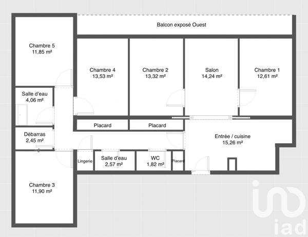 Appartement à vendre 6 pièces 118 m² Cholet