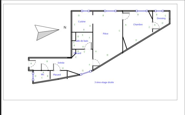 Appartement 2 pièces - 30 m² Exclusivité efficity