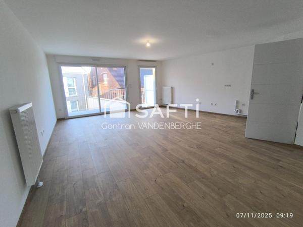 Appartement T3 de 78m² au 2ème étage.