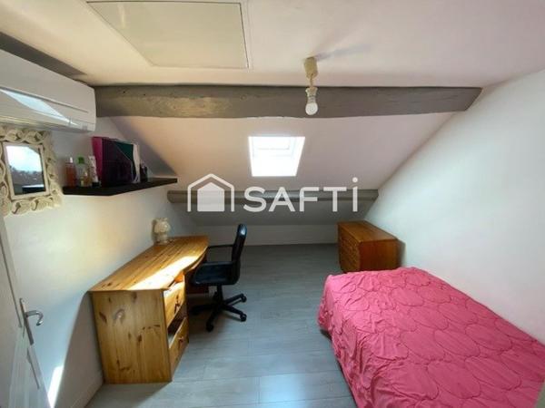 Maison rénovée, avec jardin à 10 min Gare SNCF