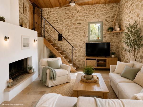 Maison de campagne de 94 m2 -Charme,nature,authenticité