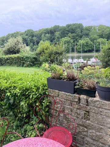 Auray (56400) Appartement avec terrasse sans vis à vis vue rivière