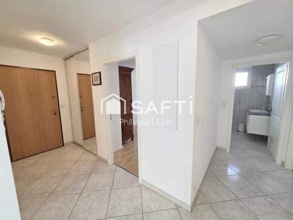 F3 avec terrasse, résidence haut-de-gamme de 2007