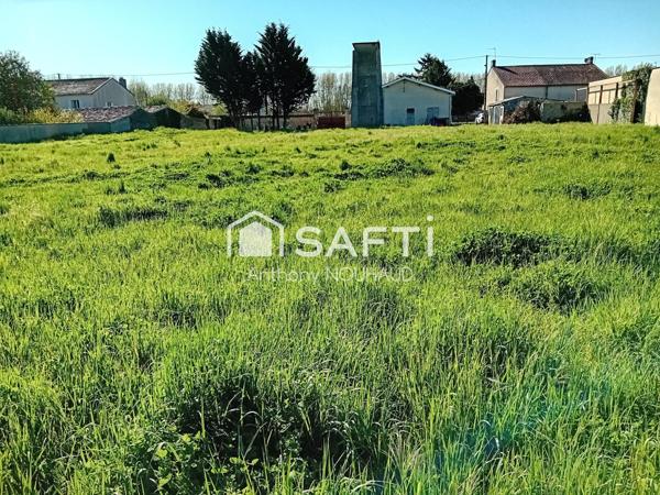 TERRAIN constructible proche centre de Cognac.