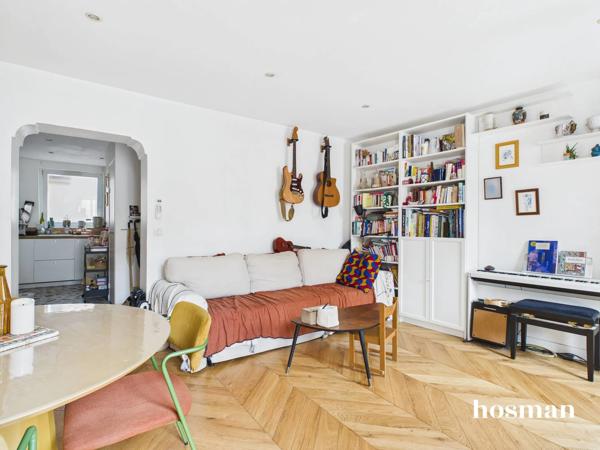 Coup de coeur - 2 pièces de 54,5m² - Excellent état + vue dégagée - Rue des Poissonniers, Paris