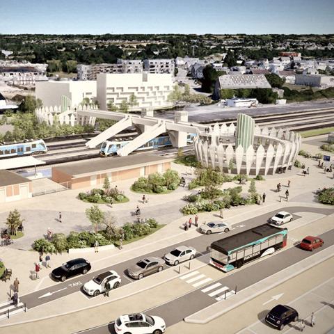 Idéal pour investissement : bureaux situés dans le centre-ville de VANNES