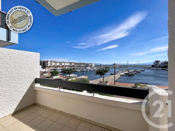 Appartement F2 à vendre  2 pièces - 31 m 2   LE BARCARES  - 66