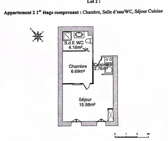 Immeuble 7 pièces - 118 m²