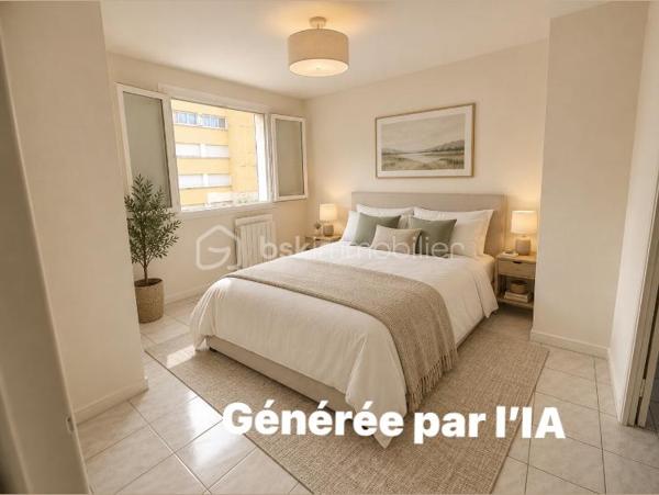 Proche du centre ville de Lourdes, venez découvrir cet appartement à rafraîchir de type 2 de 45 m² composé d'un séjour avec balcon donnant également sur la cuisine indépendante, une chambre avec placard et vue montagnes , salle d'eau et wc indépendant. 
Dans l'album photos vous pourrez découvrir une simulation sur l'aménagement possible réalisée avec l'intelligence artificielle.

L'appartement possède une cave et il se situe au rez-de-chaussée surélevé d'une résidence sans ascenseur.

Copropriété saine avec 614 € de charges annuelles