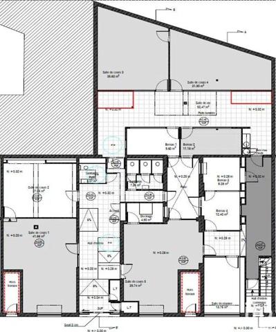 Bureaux à vendre 375 m² Lille