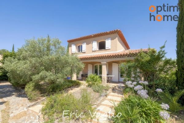Bouc Bel Air (Aix à 10 mn) - Vente Belle Villa T5 de 169 M2 + dépendances 100 m2, sur un terrain clos et arboré de 1257 M2 avec piscine, proche IBS, commerces et transports