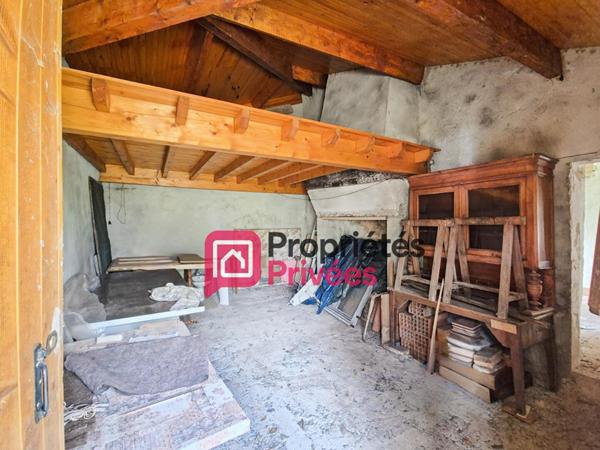 Bien rare à Casteljaloux : 2 maisons en pierre sur 3 000 m² de terrain