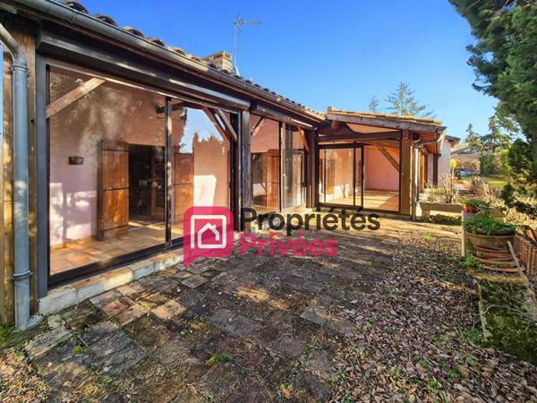 Bien rare à Casteljaloux : 2 maisons en pierre sur 3 000 m² de terrain