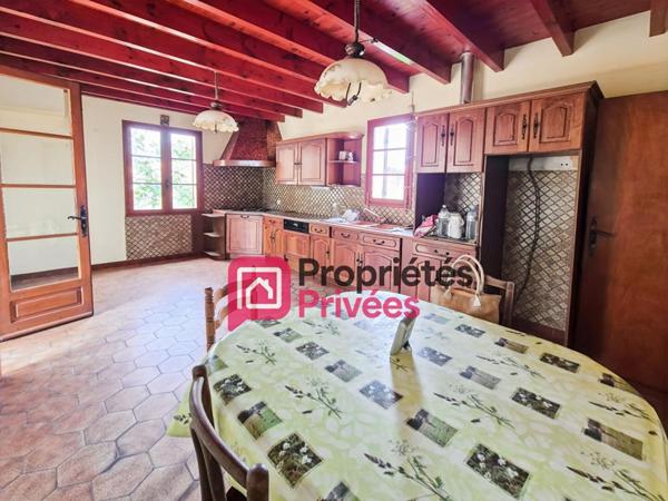 Bien rare à Casteljaloux : 2 maisons en pierre sur 3 000 m² de terrain