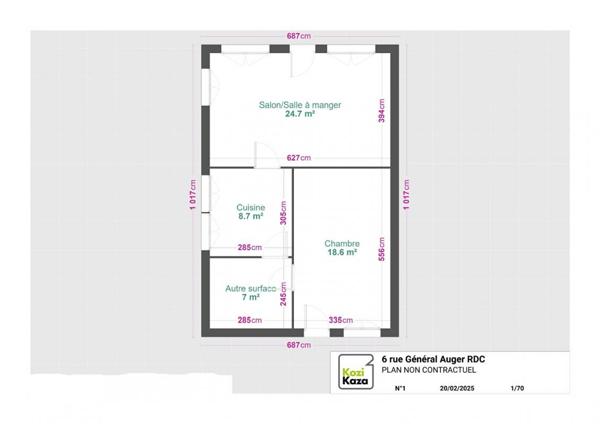 Maison La Charité à rénover avec jardin et garage