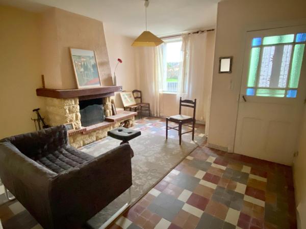 Maison de village avec jardin attenant