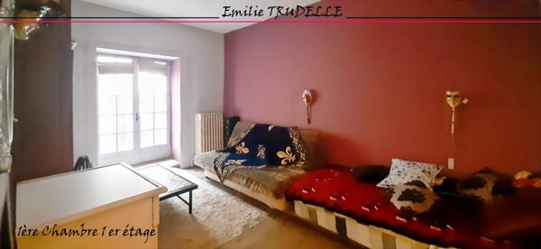 LocalCommercial + Appartement avec Patio à vendre 8 pièces SAINT CALAIS (72) Ensemble immobilier à fort potentiel