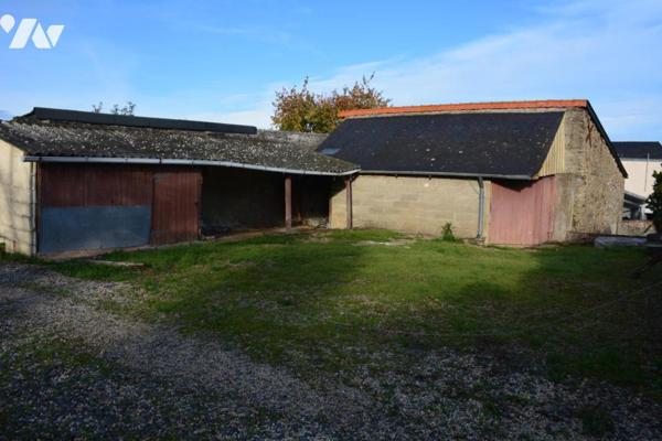 Vente sur la commune de CHATEAU-GONTIER sur MAYENNE une maison d'habitation avec jardin et garage