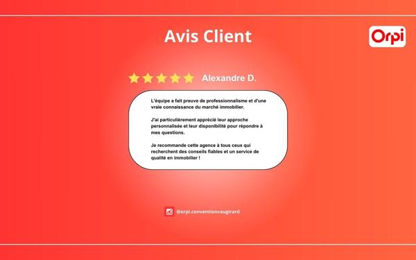 Appartement à vendre    3 pièces • 48,51 m2 Paris 15