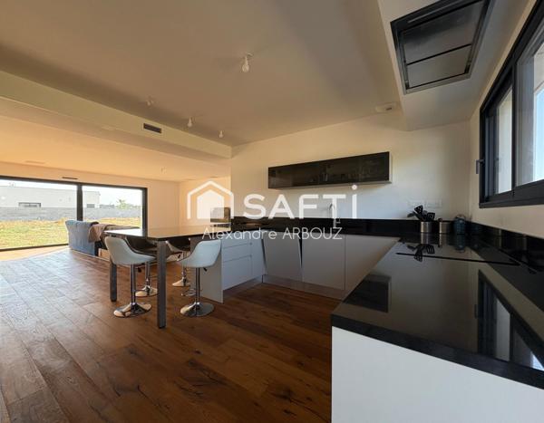 Maison haut de gamme, design et domotique