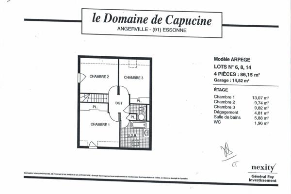 Maison 4 pièces 86m² à vendre Angerville 91670 180000€ - Micro.immo