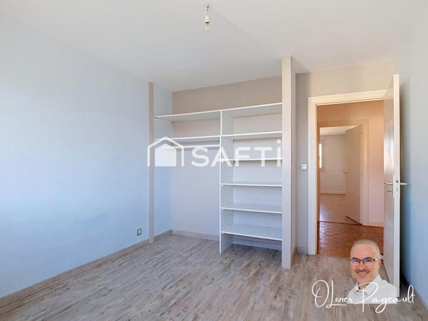 T3 aux volumes généreux avec balcon sans vis-à-vis