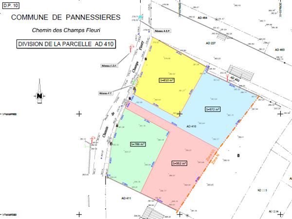Terrain à vendre 1 688 m² Pannessières