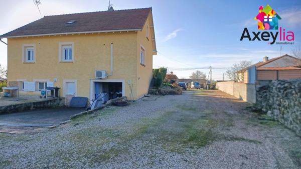 La Motte-Saint-Jean (71160) Maison avec 3 chambres, piscine et terrain.