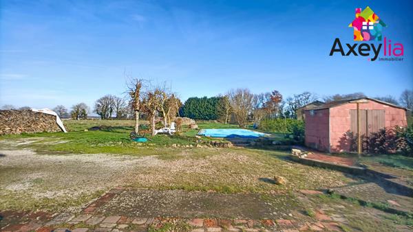 La Motte-Saint-Jean (71160) Maison avec 3 chambres, piscine et terrain.