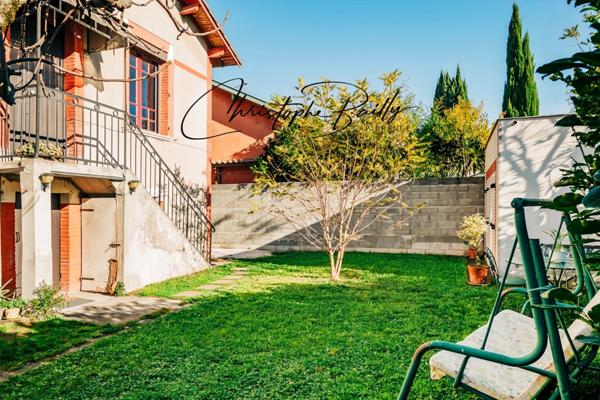 Authentique maison Toulousaine avec jardin et garage – Quartier Côte Pavée - Toulouse (31500) - Fort potentiel d'extension et de rénovation