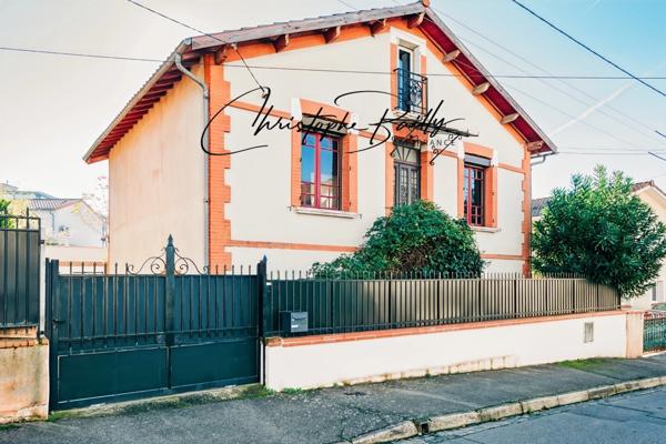 Authentique maison Toulousaine avec jardin et garage – Quartier Côte Pavée - Toulouse (31500) - Fort potentiel d'extension et de rénovation