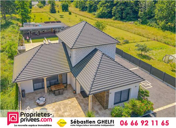 à la porte de BLOIS belle maison contemporaine avec piscine