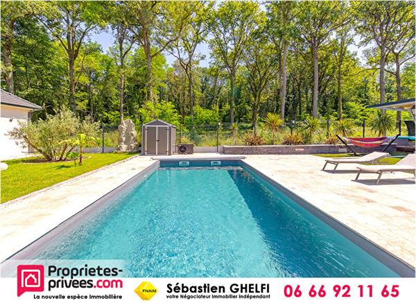 à la porte de BLOIS belle maison contemporaine avec piscine