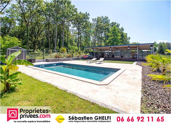 à la porte de BLOIS belle maison contemporaine avec piscine