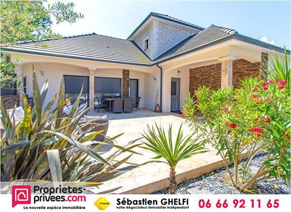 à la porte de BLOIS belle maison contemporaine avec piscine