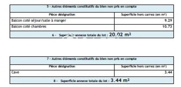 Appartement familial idéalement situé- 2 balcons
