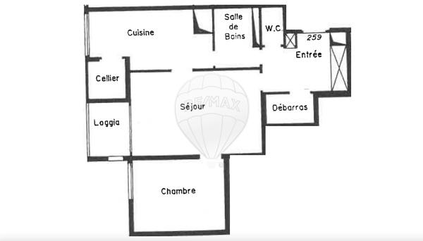 Appartement 1 chambre(s) à vendre - Villeneuve-la-Garenne, Hauts-de-Seine - 92