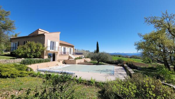 Maison avec vue panoramique sur les Alpes et le Verdon