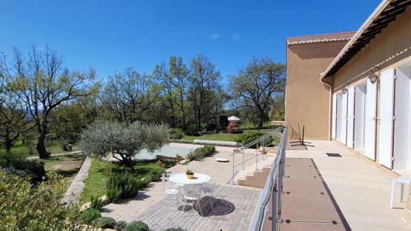 Maison avec vue panoramique sur les Alpes et le Verdon