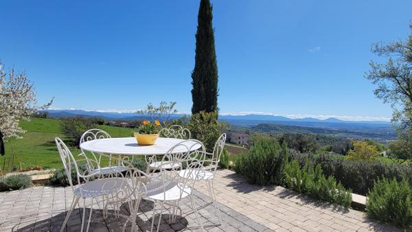 Maison avec vue panoramique sur les Alpes et le Verdon