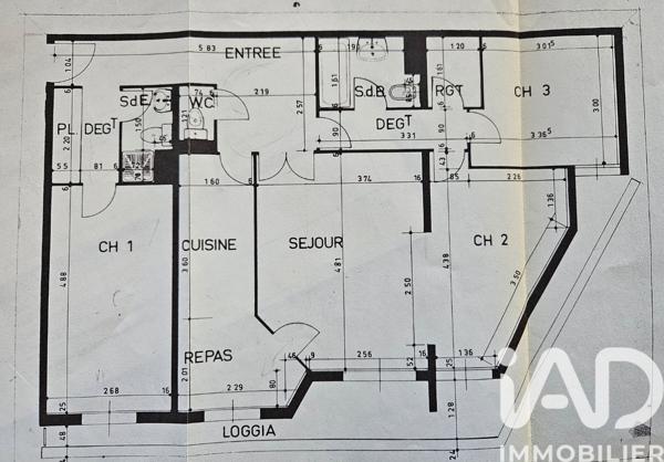 Appartement à vendre 4 pièces 86 m² Le Pré-Saint-Gervais