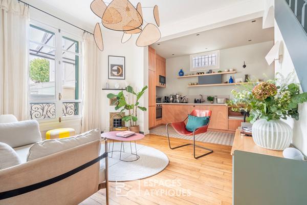 Maison familiale pleine de charme à deux minutes du métro Charenton-Écoles